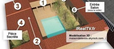 secret story 7 plan de la maison