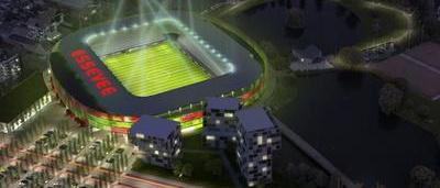 Découvrez les images du futur stade de Zulte-Waregem ...