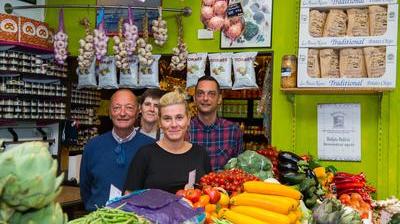 Magasin primeur de fruits et légumes à Mariembourg (Couvin)