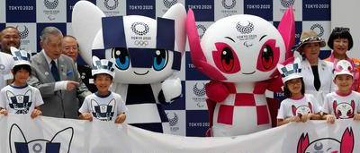 Tokyo baptise les mascottes futuristes des JO 2020