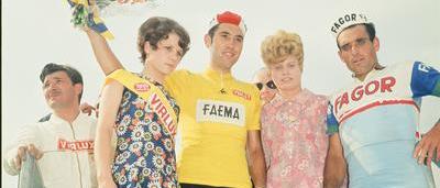 Photo Originale Eddy Merckx / Poulidor Et Guimard – Super Prestige 1969 – Cyclisme