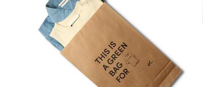 Bpost: le premier sac conçu pour la vente de vêtement en 2e main 