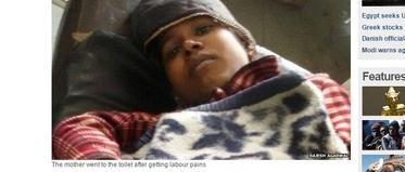 Incroyable: un nouveau-né survit après une glissade dans le trou des ...